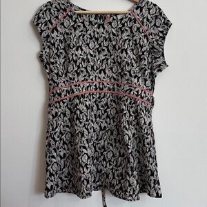 Motherhood Maternity Peplum Maternity Top